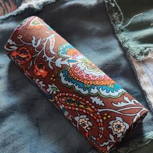 Vera Bradley Colorful Paisley Print Eyeglasses Sunglasses Case